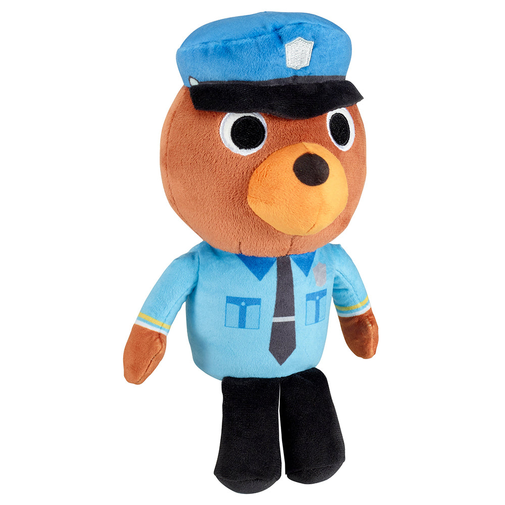 Piggy Official Store Piggy Officer Doggy Collectible Plush 8 Tall
