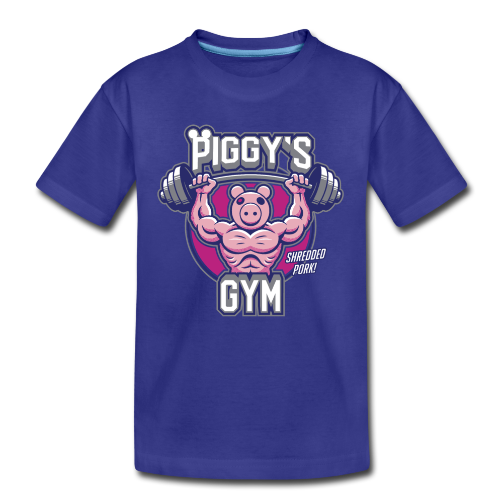 Piggy's Gym T-Shirt - royal blue