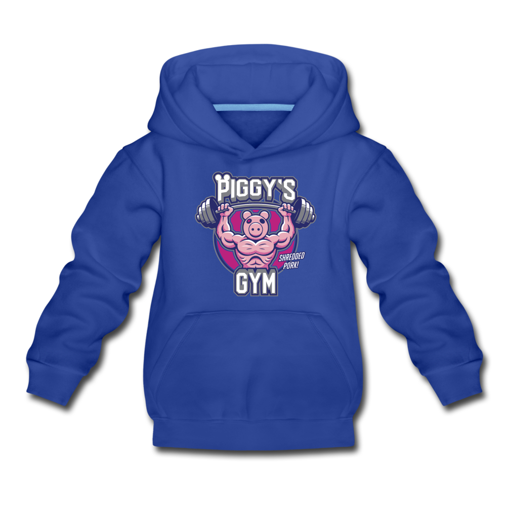 Piggy's Gym Hoodie - royal blue