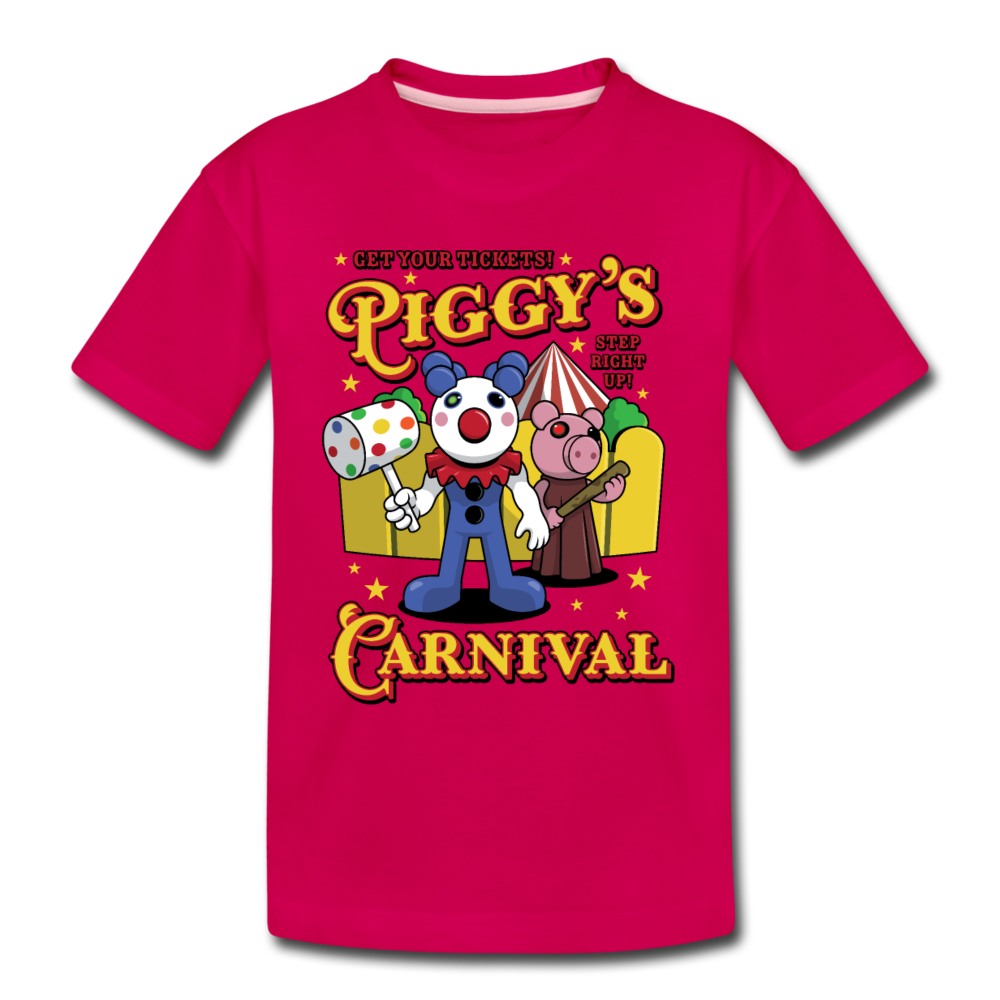 Piggy's Carnival T-Shirt - dark pink