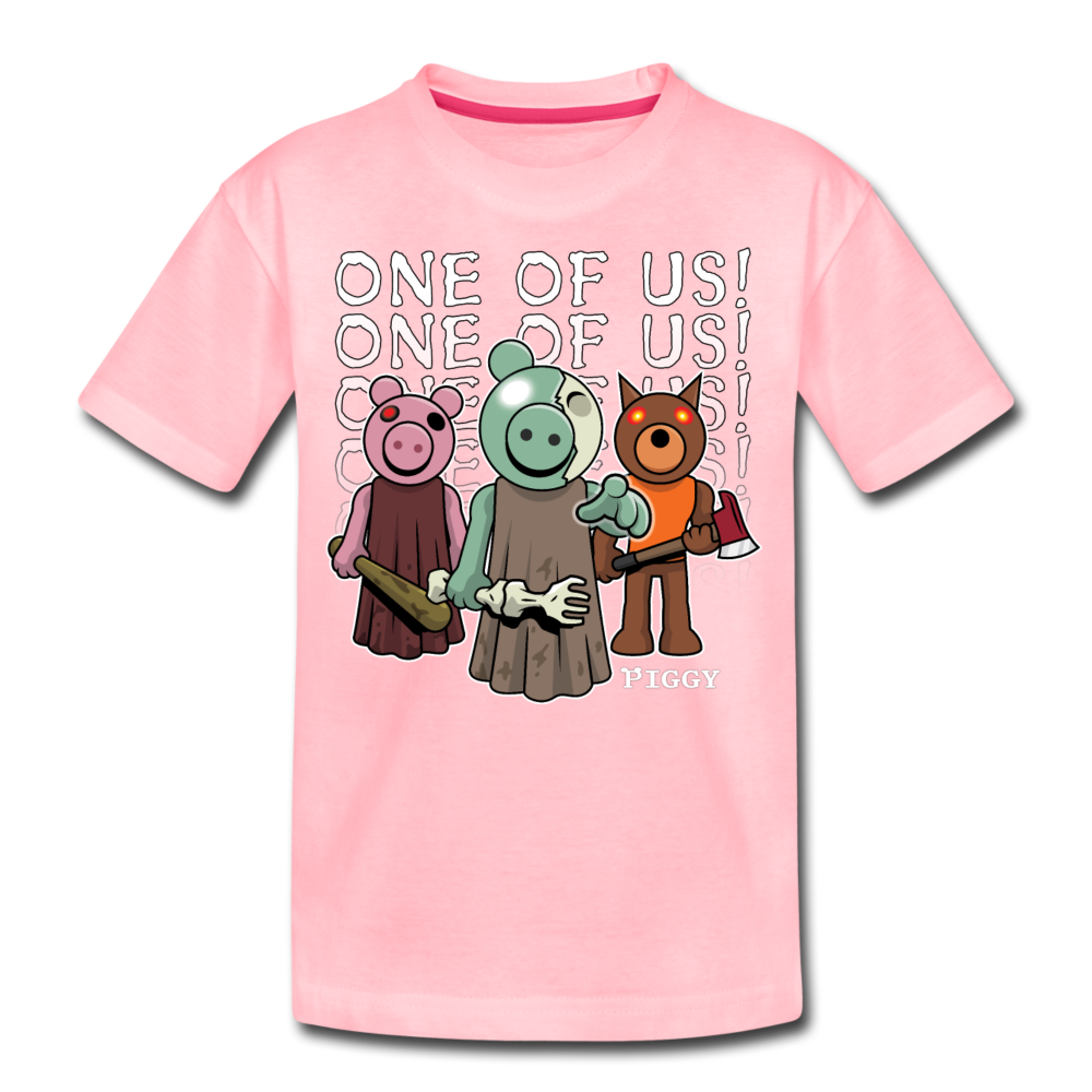 Piggy One Of Us! T-Shirt - pink