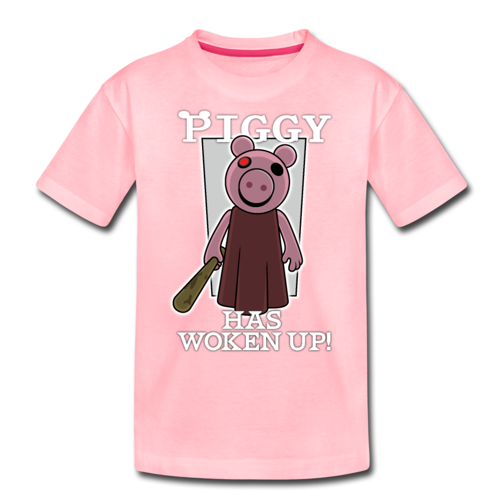 Piggy Has Woken Up T-Shirt - pink