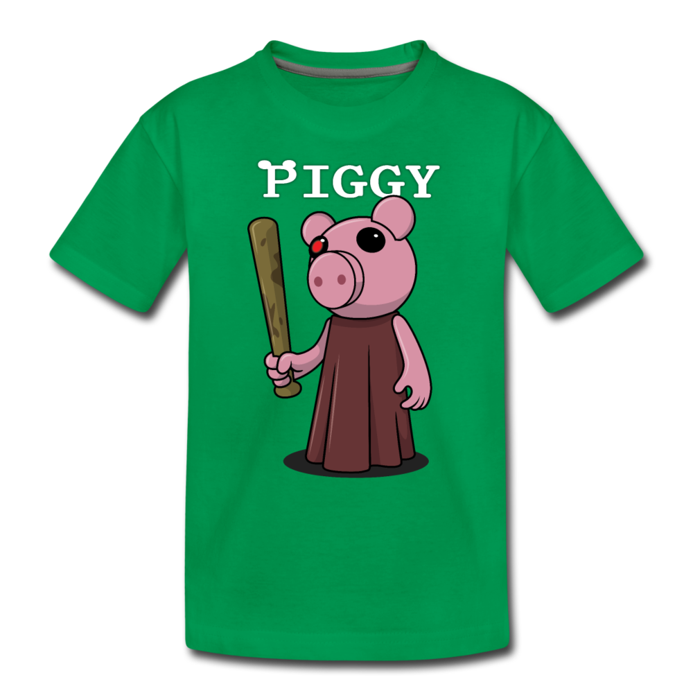 Piggy Logo T-Shirt - kelly green