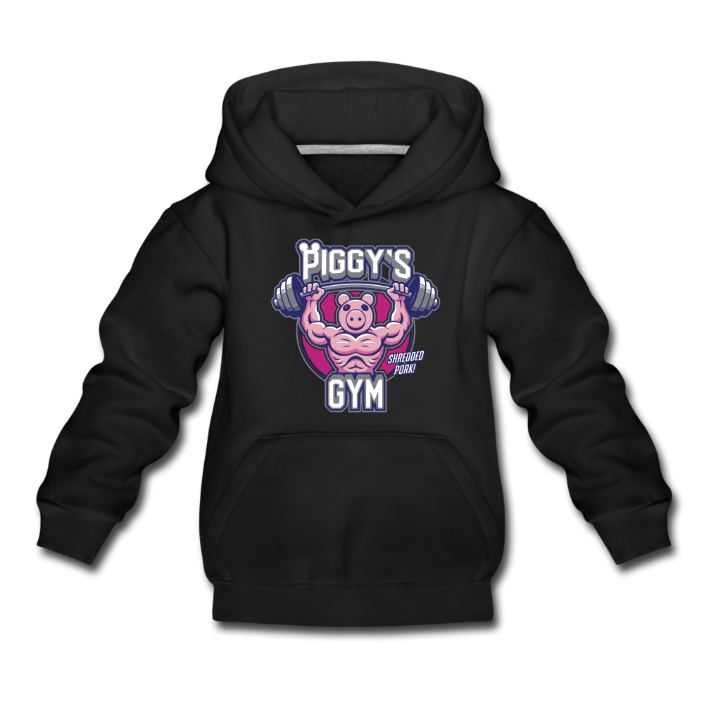 Piggy's Gym Hoodie - black