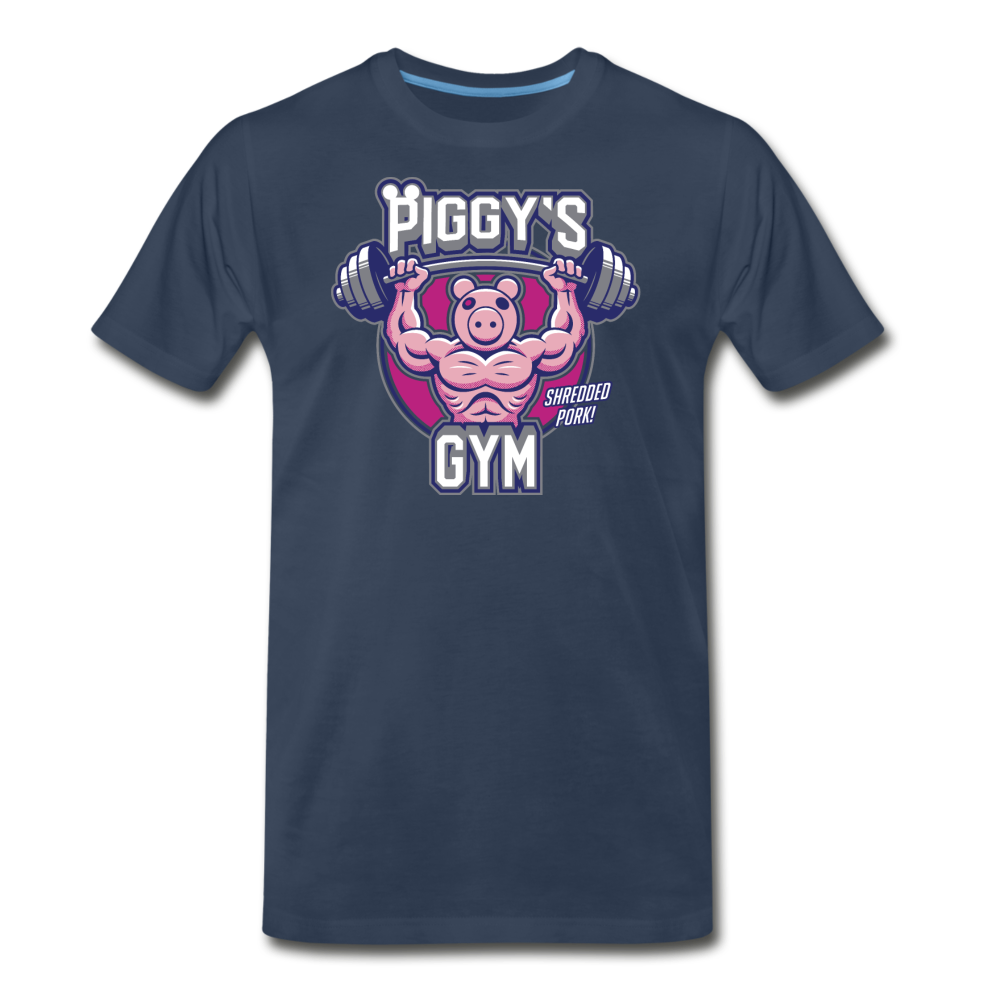 Piggy's Gym T-Shirt (Mens) - navy