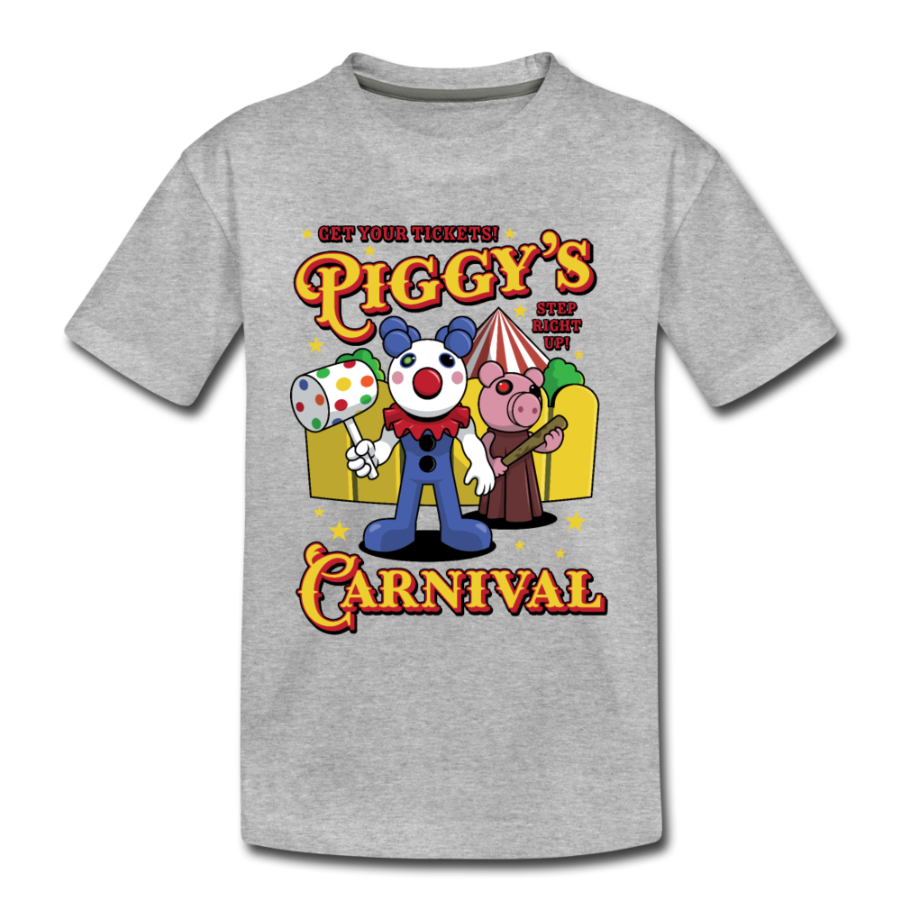 Piggy's Carnival T-Shirt - heather gray