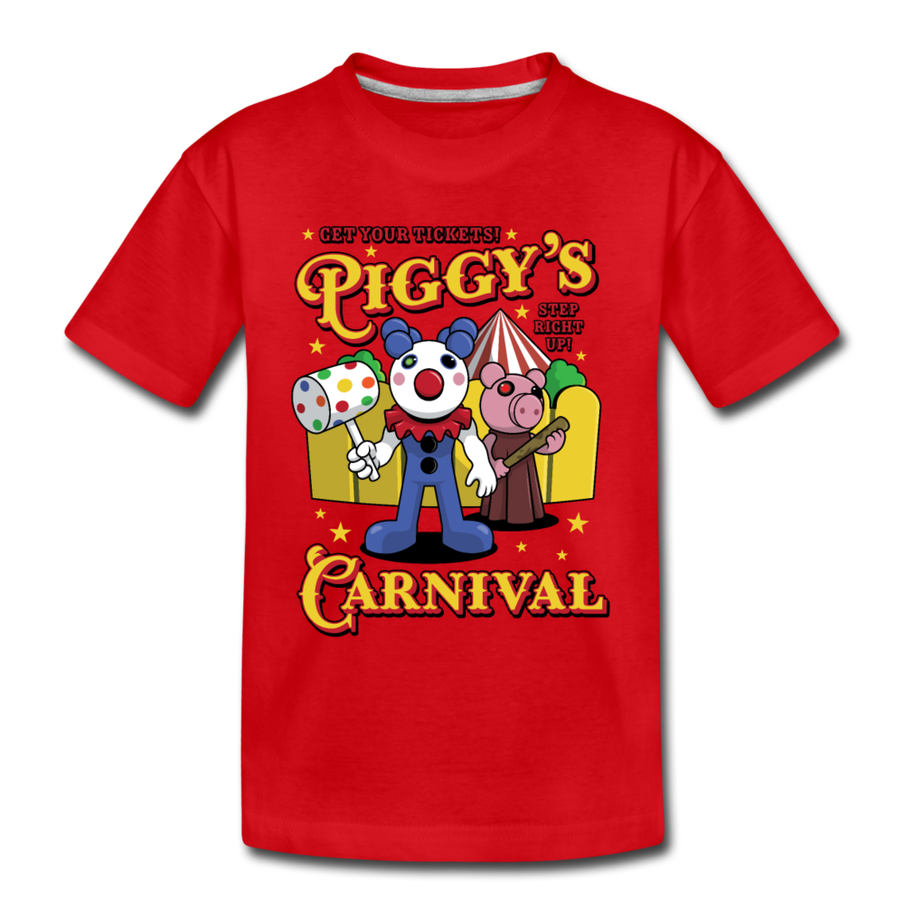 Piggy's Carnival T-Shirt - red