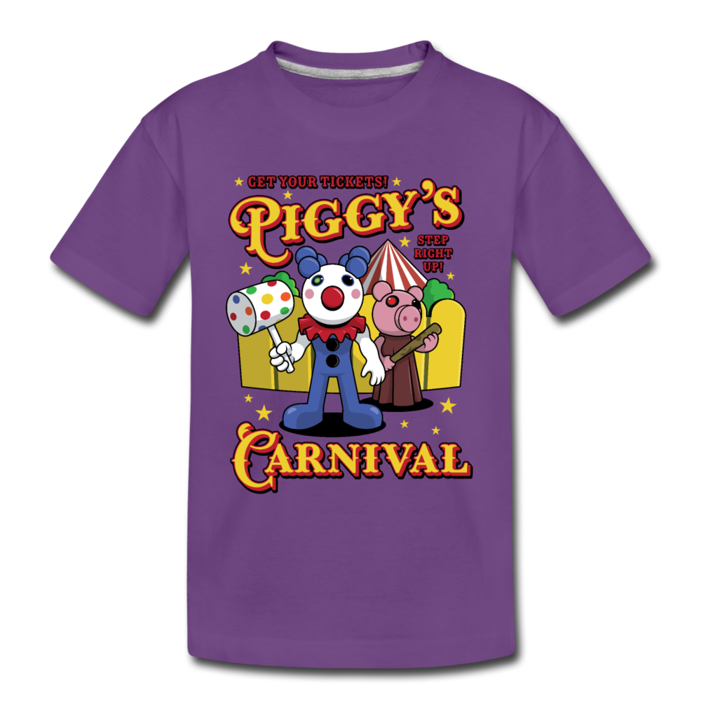 Piggy's Carnival T-Shirt - purple