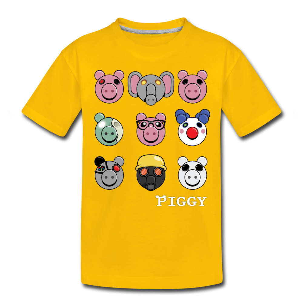 Roblox Piggy Horror Game Shirt Boys' Character Join Us T-Shirt Crewneck (5)  