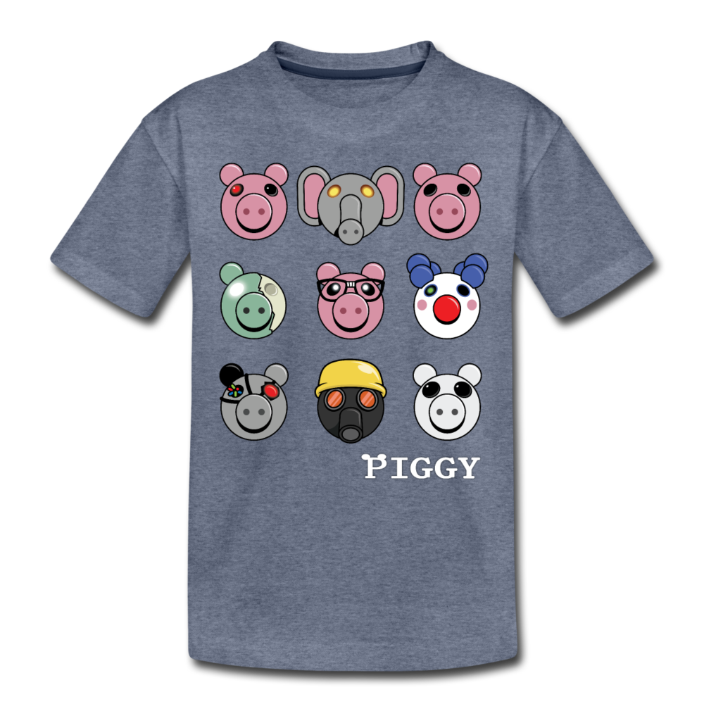 PIGGY Official Store - Piggy Faces T-Shirt (Youth)