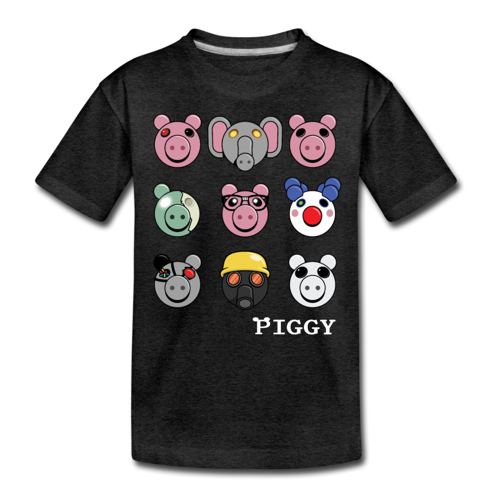 PIGGY Official Store Piggy Faces T Shirt Youth