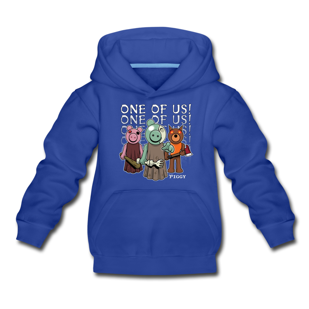 Piggy One Of Us! Hoodie - royal blue