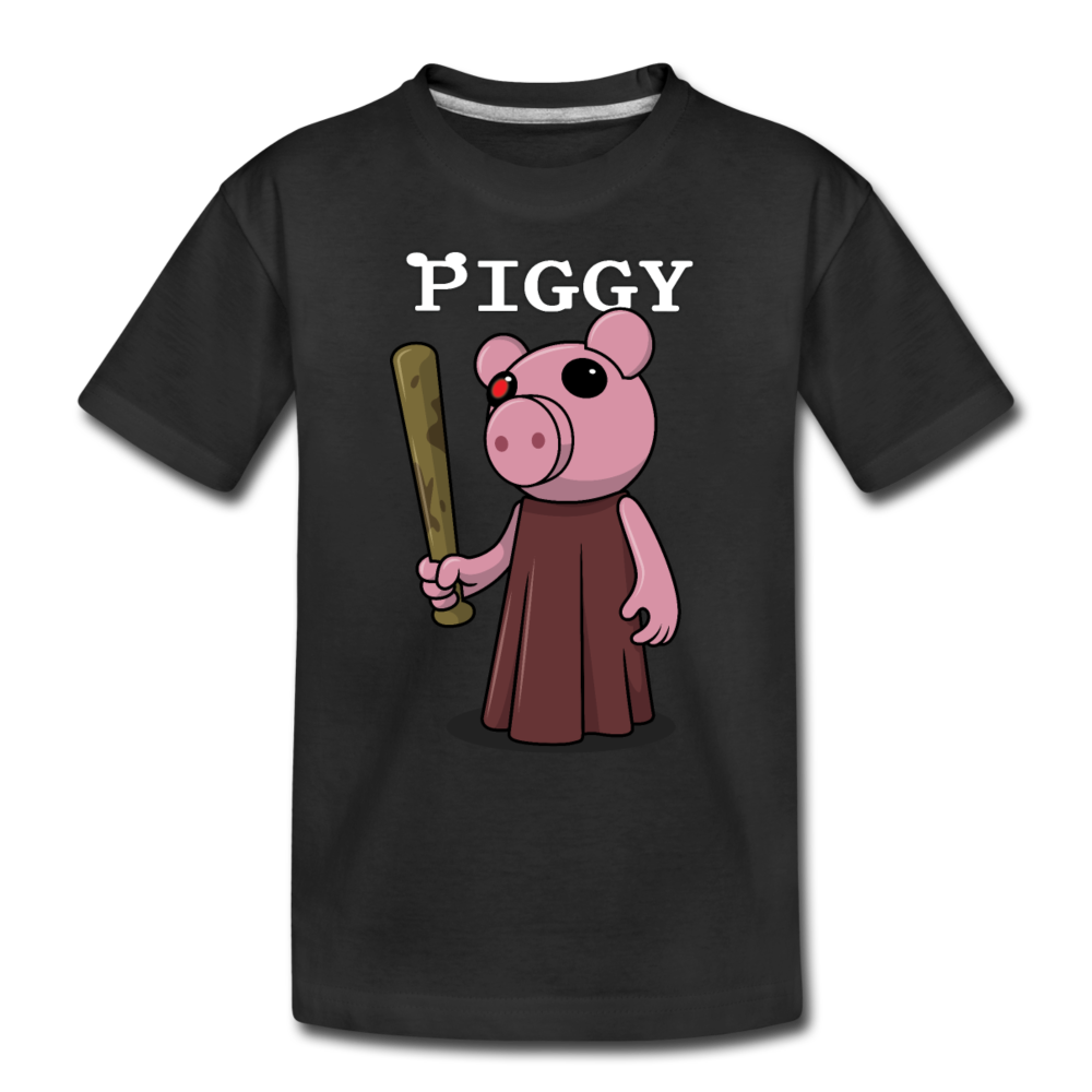 Piggy Logo T-Shirt - black