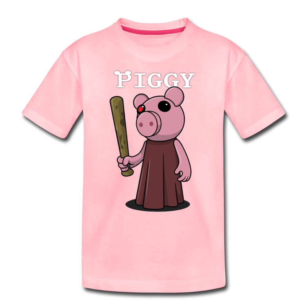 Piggy Logo T-Shirt - pink