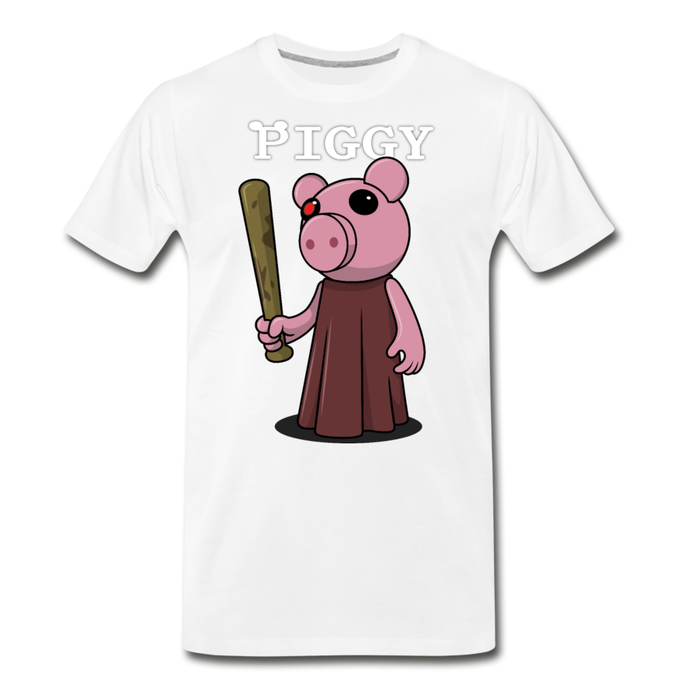 Piggy Logo T-Shirt (Mens) - white