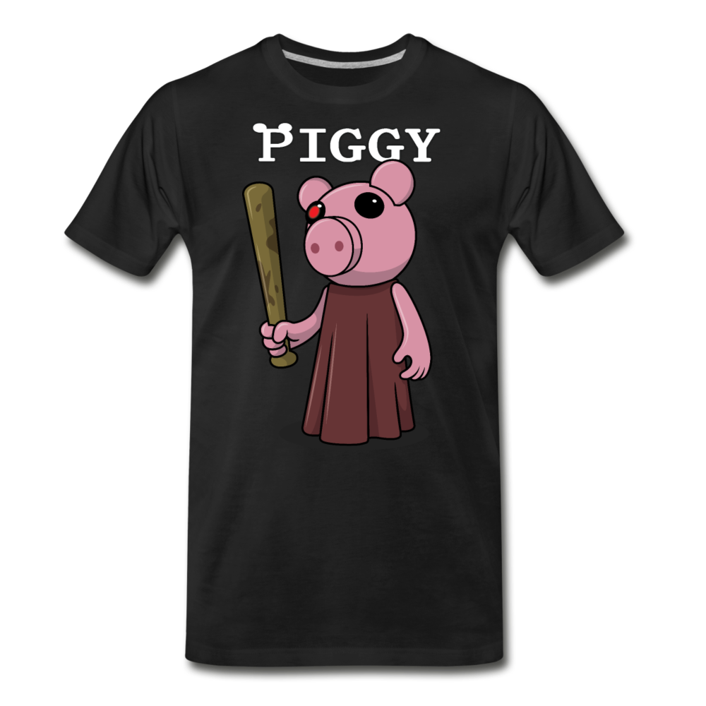 Piggy Logo T-Shirt (Mens) - black