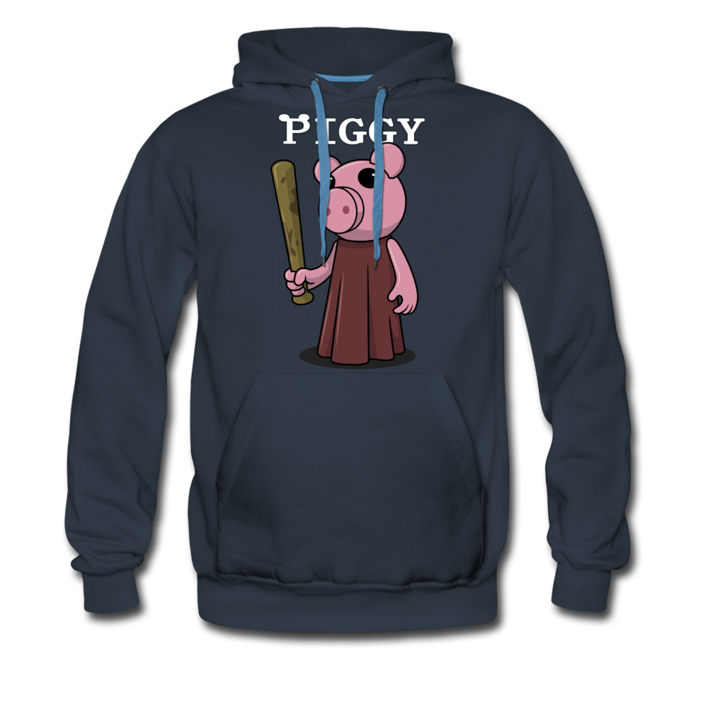 Piggy Logo Hoodie (Mens) - navy