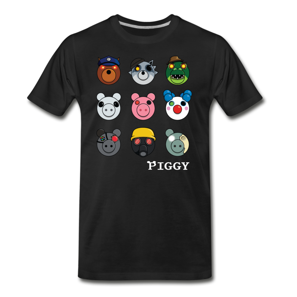 Infected Faces T-Shirt (Mens) - black