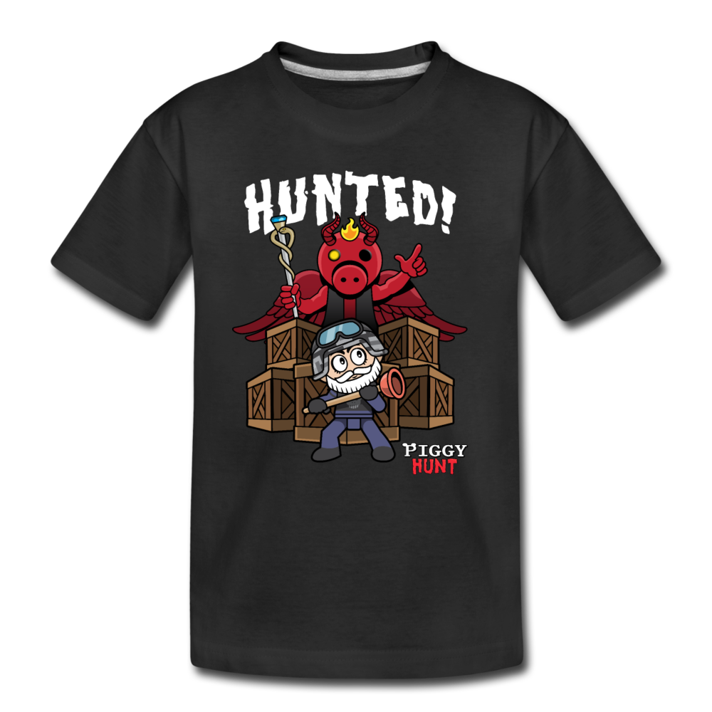 PIGGY: Hunt - Hunted! T-Shirt - black