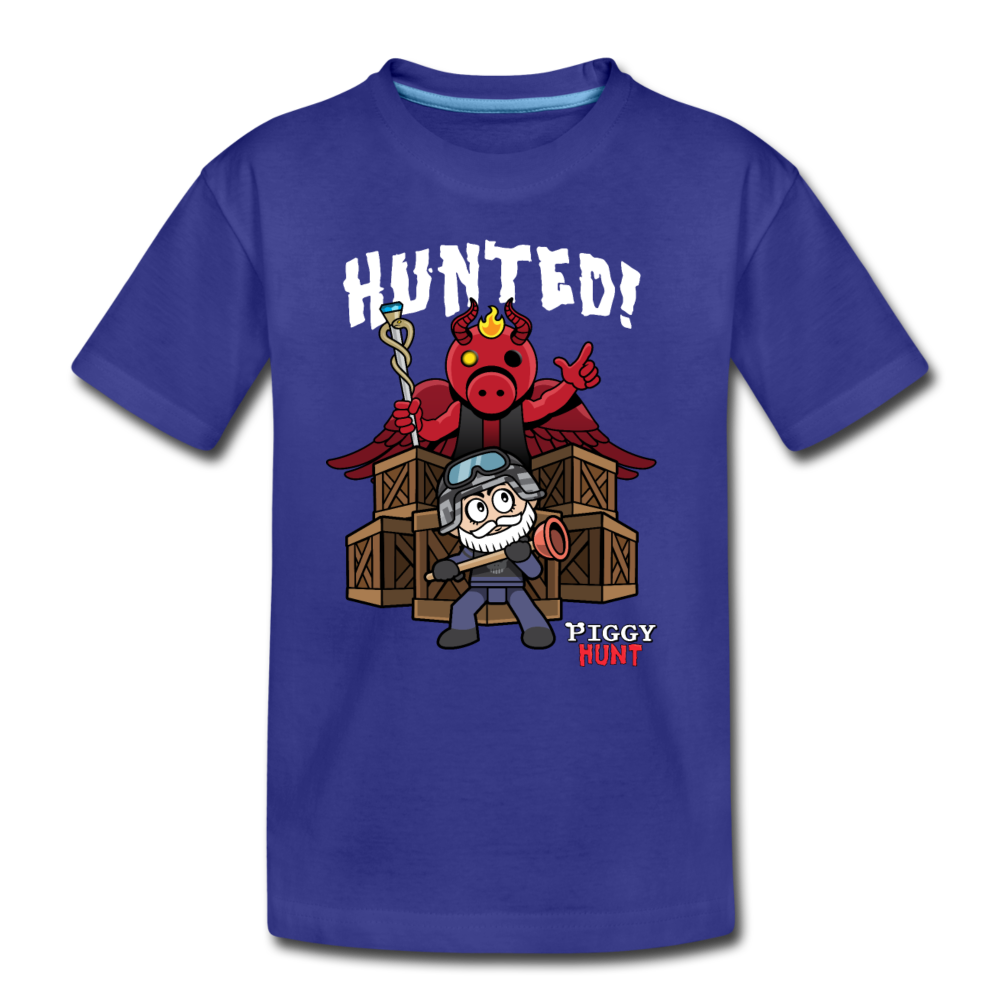 PIGGY: Hunt - Hunted! T-Shirt - royal blue