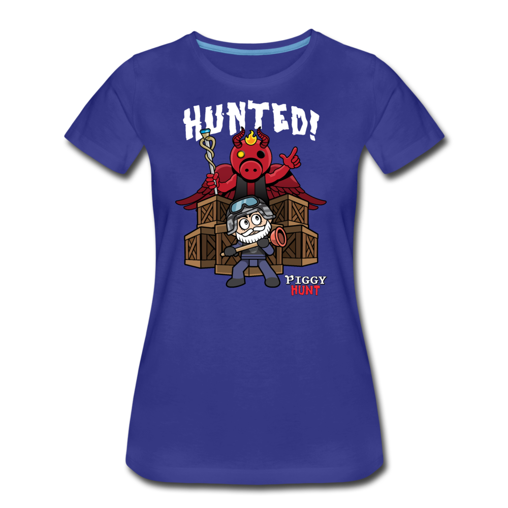 PIGGY: Hunt - Hunted! T-Shirt (Womens) - royal blue