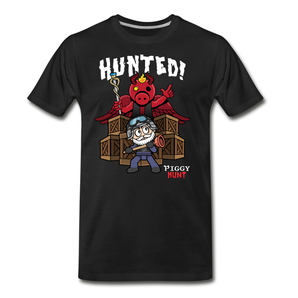 PIGGY: Hunt - Hunted! T-Shirt (Mens) - black