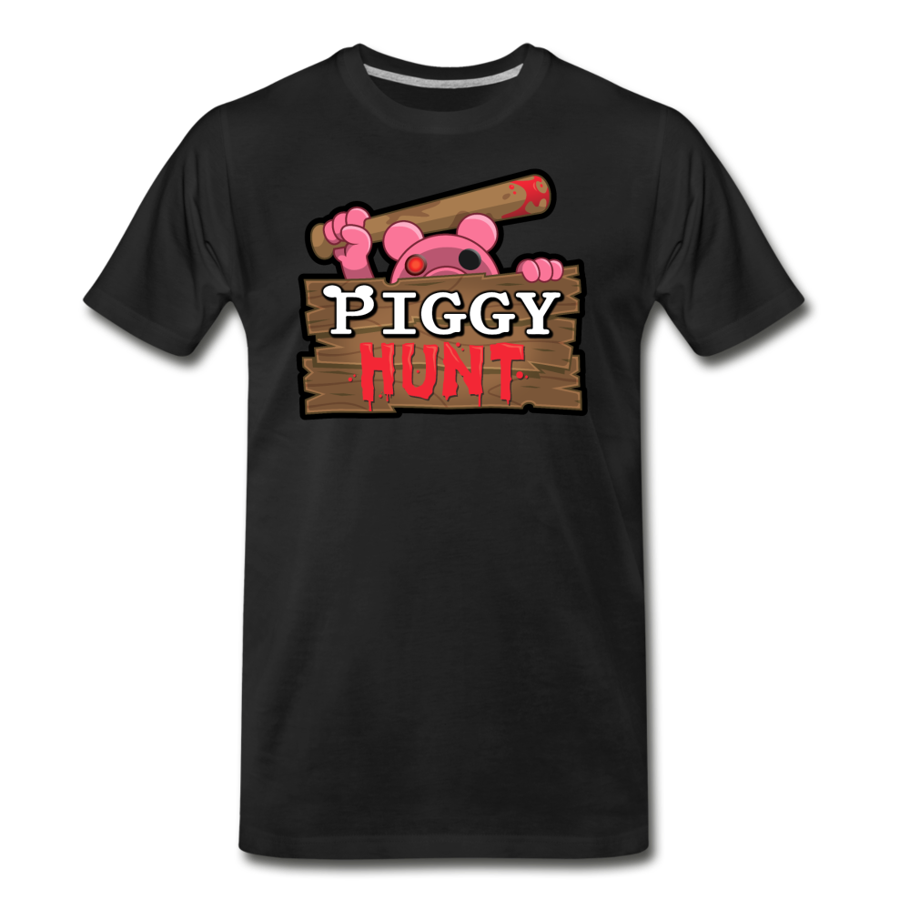 PIGGY: Hunt Logo T-Shirt (Mens) - black