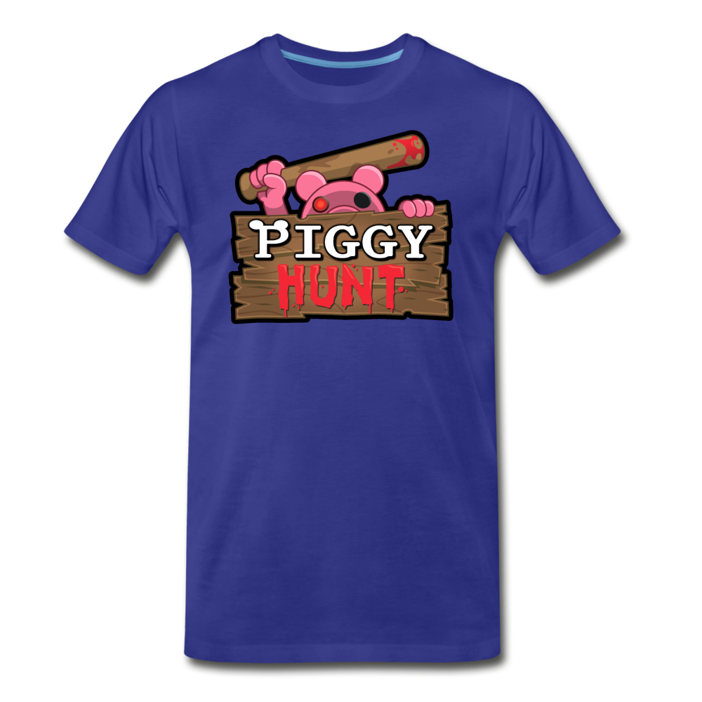 PIGGY: Hunt Logo T-Shirt (Mens) - royal blue