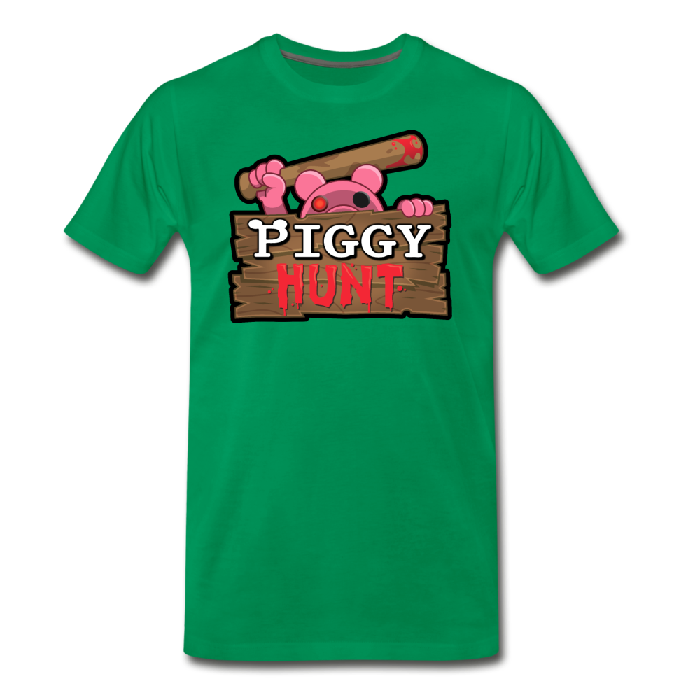 PIGGY: Hunt Logo T-Shirt (Mens) - kelly green