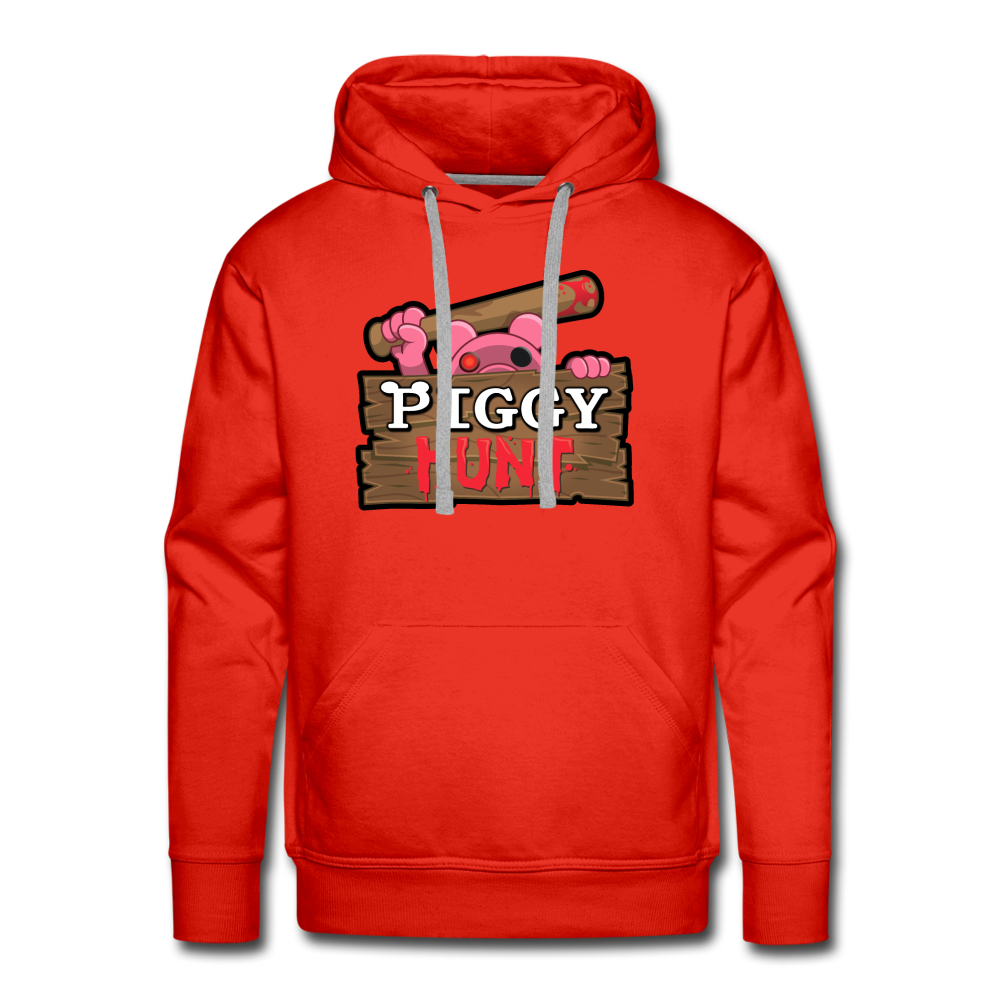 PIGGY: Hunt Logo Hoodie (Mens) - red